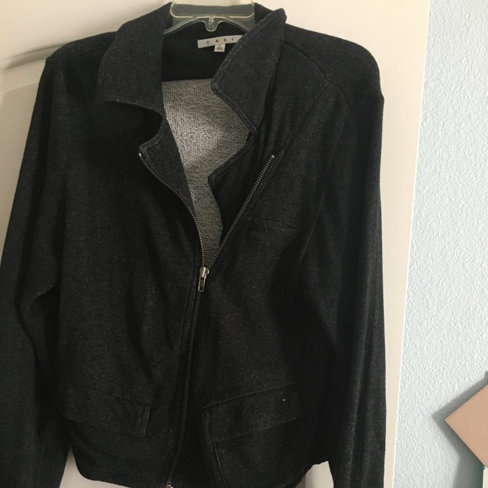 CAbi gray jacket Style 775
